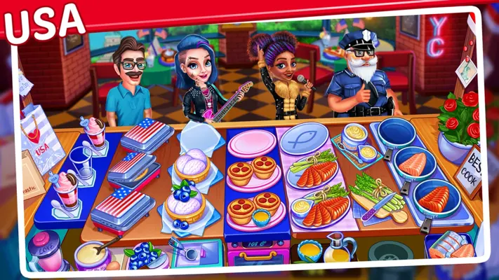 My Cafe Shop Cooking Game android App screenshot 1